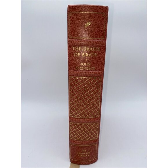 The Grapes Of Wrath By John Steinbeck The Franklin Library Limited Edition Book - Picture 2 of 16